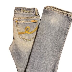 Y2K 7FAM Bootcut Seven For All Mankind Jeans Premium Designer Denim Classic Fit